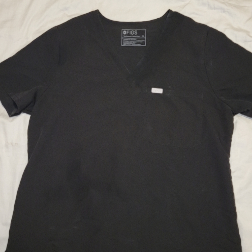Woman's Fig Scrub Top